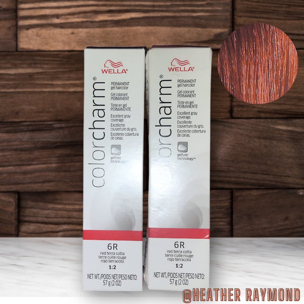Colorcharm Permanent Gel 6R Red Terra Cotta (2)